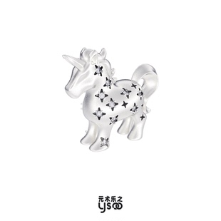 元术乐之原创梦幻独角兽项链本命年礼物少女心小众设计吊坠毛衣链