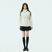 白鸭绒羽绒服女冬季 Avocadong 嗲里嗲气白色功能型收腰款 保暖外套