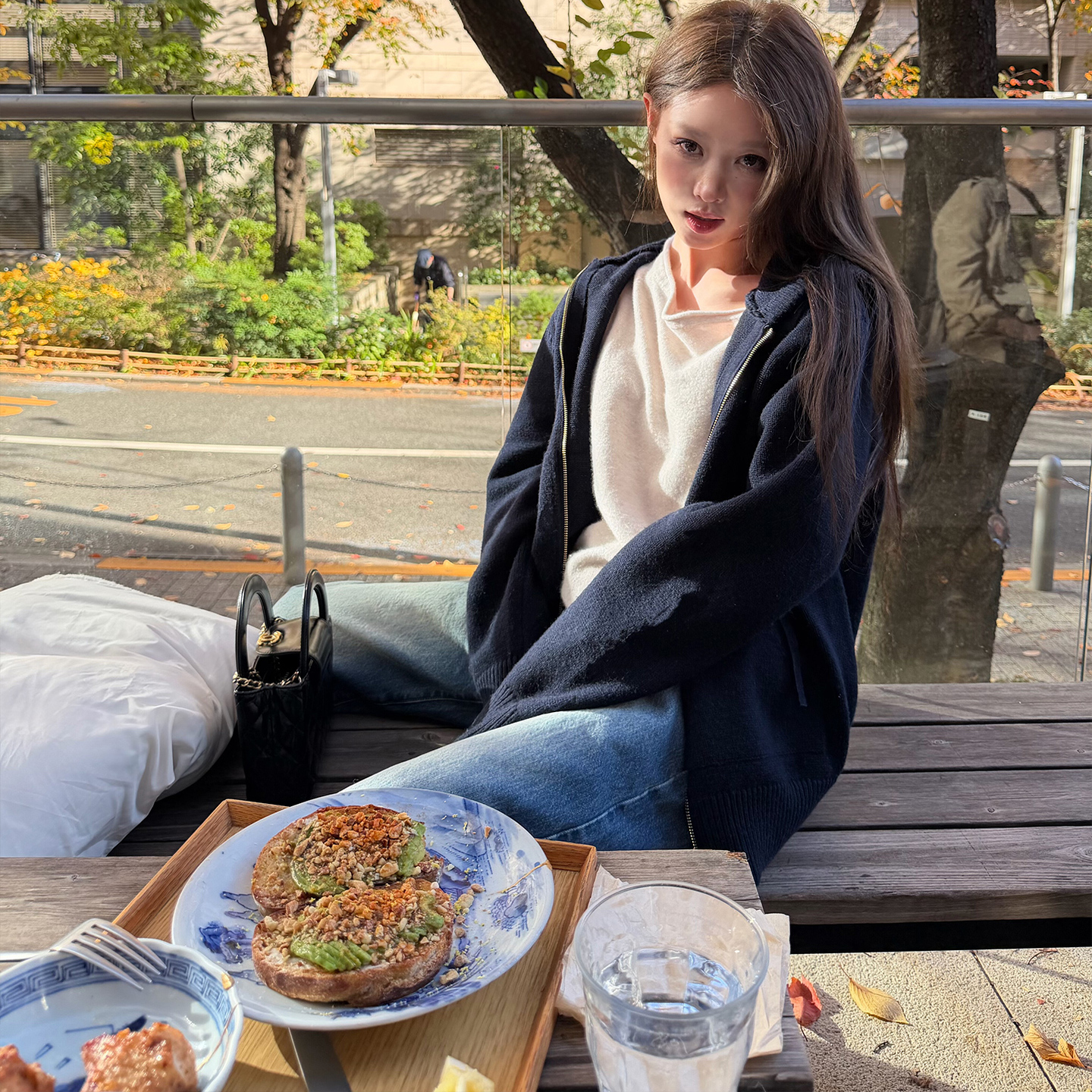 【Avocadong12/8AM10:00】立体大雁仔 高工艺高克重羊毛开衫外套