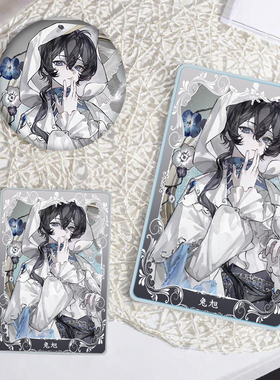 ivl兔旭镭射动漫徽章潮品收藏桌面摆件二次元动漫周边