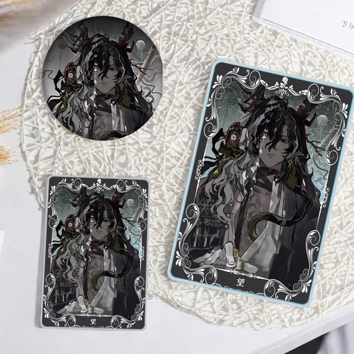 明日方舟望亚克力镭射徽章