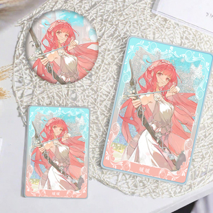 无限暖暖流沙麻将亚克力吧唧礼物徽章摆件立牌套装谷子