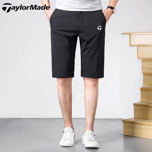 夏季冰丝Taylormade泰勒梅高尔夫短裤五分裤男舒适时尚运动弹力裤