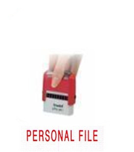 trodat/卓达4911回墨印 万次印章E133 PERSONAL FILE