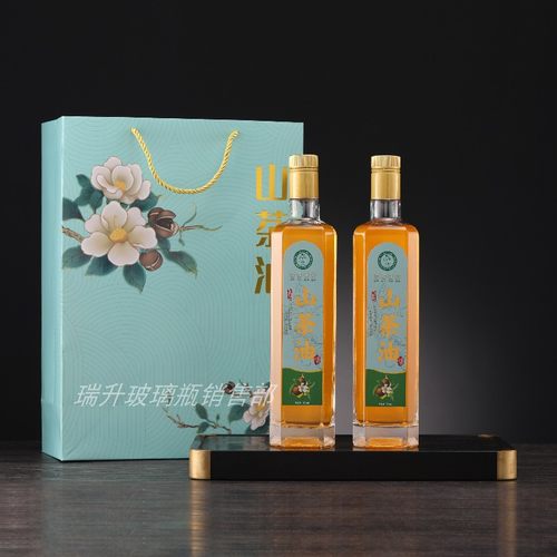 晶白料玻璃油瓶100ml香油瓶250ml山茶油瓶500ml750ml橄榄油瓶