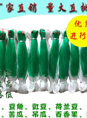 植物爬藤网攀爬网撑果网豆角吊瓜丝瓜苦瓜黄瓜架百香果沃柑网