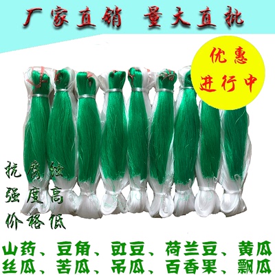 植物爬藤网攀爬网撑果网豆角吊瓜丝瓜苦瓜黄瓜架百香果沃柑网