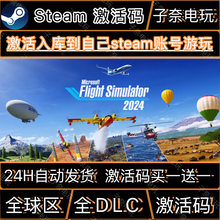 微软模拟飞行 2024CDKEY激活码Steam游戏激活码全DLC激活入库