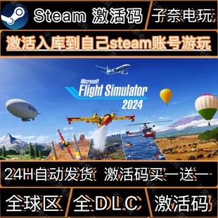 全DLC激活入库 Steam游戏激活码 微软模拟飞行 2024CDKEY激活码