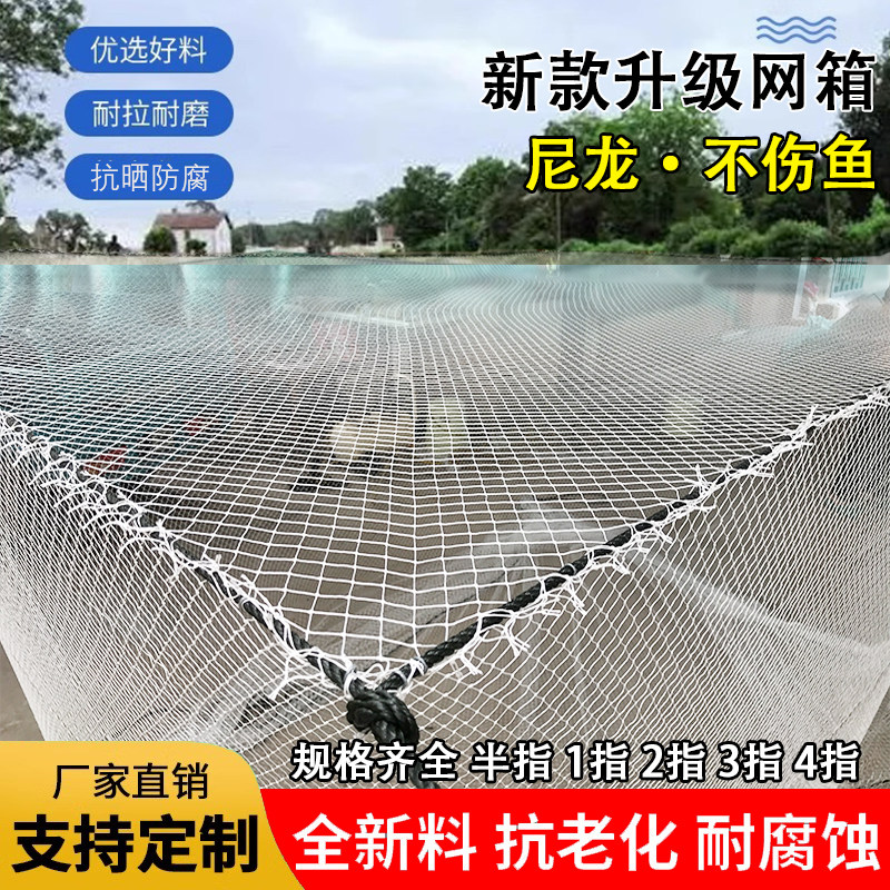 尼龙网鱼网不伤鱼有结网1指渔网