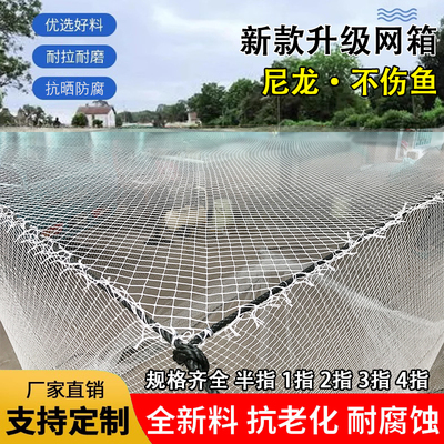 尼龙网鱼网不伤鱼有结网1指渔网