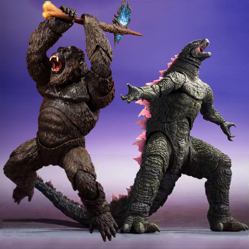 2024哥斯拉手办大战金刚帝国崛起Godzilla恐龙可动模型玩具摆件
