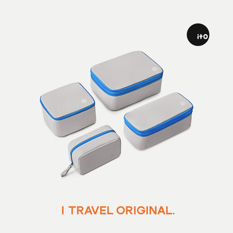 ito新款MUSHROOM ORGANIZER 2旅行收纳包组合