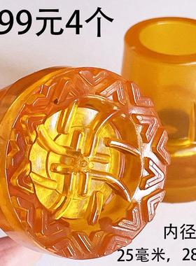 助行器配件老人四角助行助步器胶头学步车防滑耐磨推车脚垫25,28