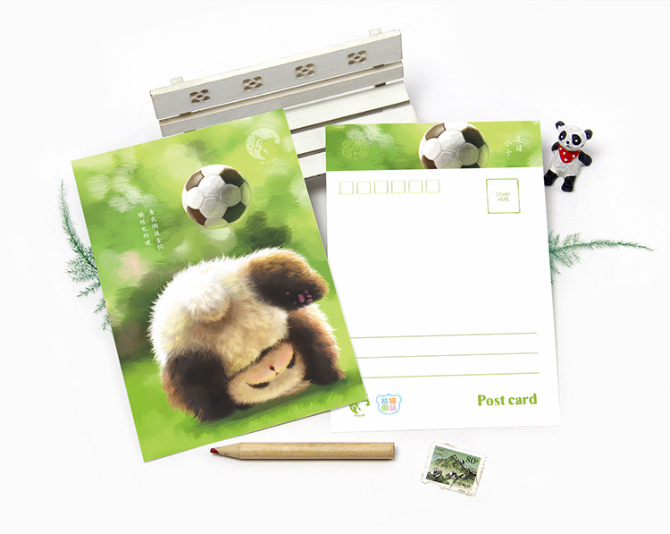 熊猫同萌x熊非熊原创手绘个性可爱熊猫卡通萌系列