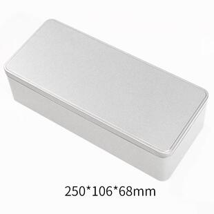 饼干铁盒可定制铁皮盒子曲奇正方形包装盒长马口盒大小空盒号