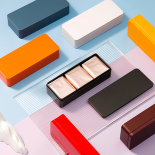 马口铁盒盒子饼干收纳盒铁皮长方形礼品盒可定制大小号盒空盒