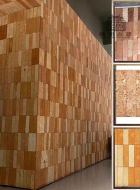 复古陶土老红砖片餐厅小红砖切片砖手工别墅背景小外墙砖红砖墙砖