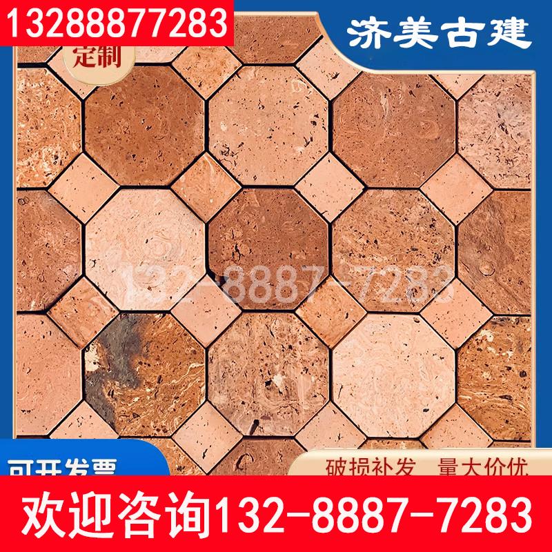 老红砖切片蜂窝造型艺术墙砖造景墙面装饰贴片黏土闽南红砖文化砖图片