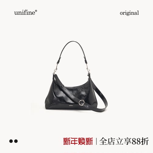 新款油蜡牛皮真皮腋下包