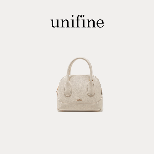 UNIFINE贝壳包春季时尚手提包