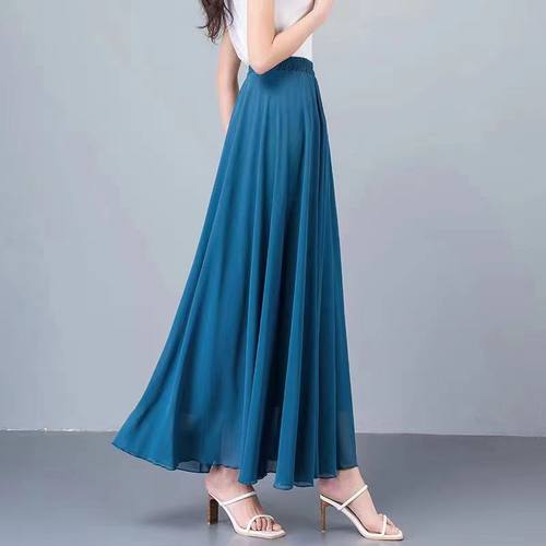 雪纺半身裙半身裙伞裙长裙