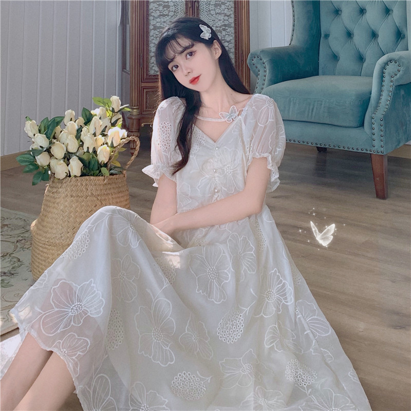 Real price tender sweet French dress