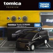 丰田埃尔法 TOMY多美卡PREMIUM黑盒旗舰版 TP43号 合金汽车模玩具