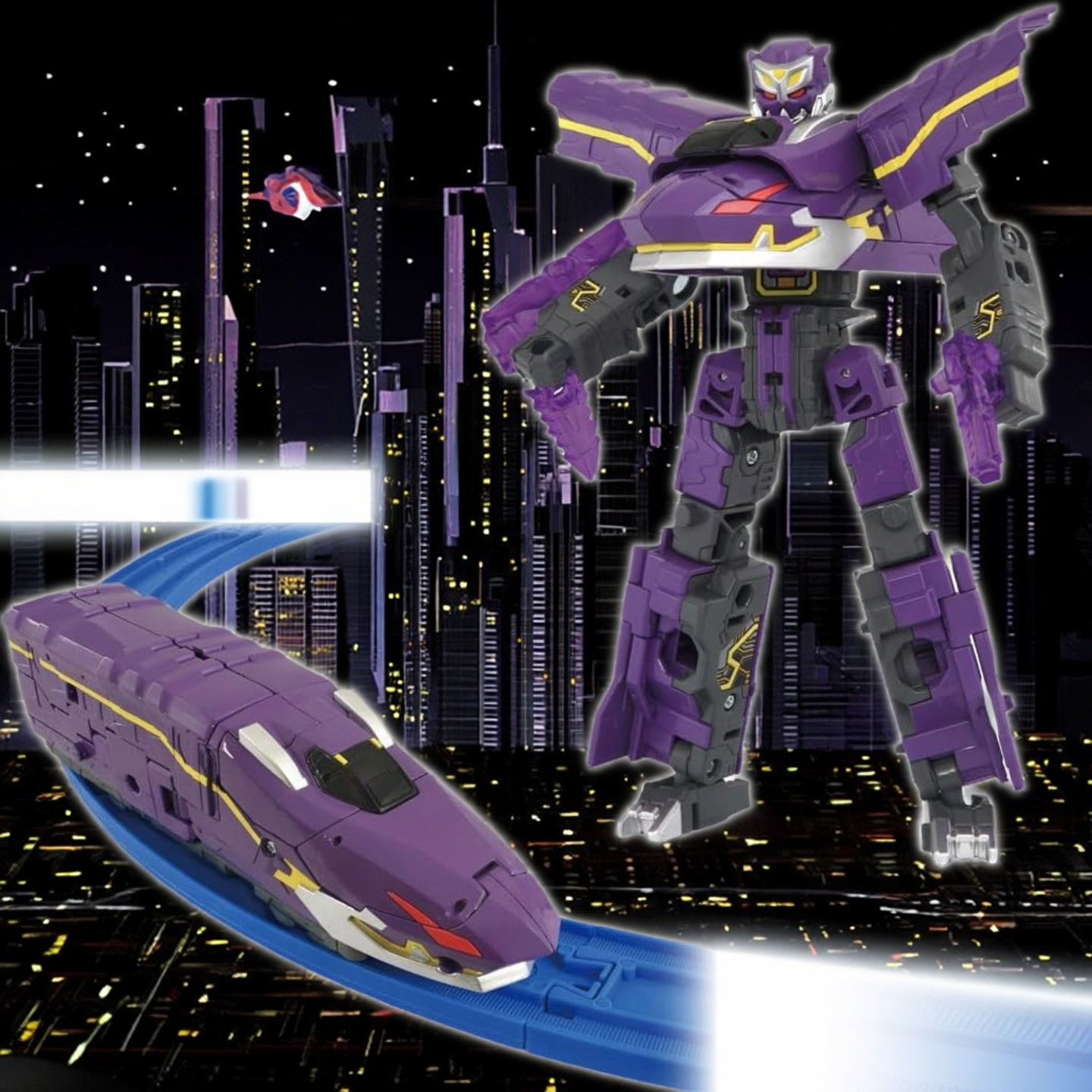 多美卡幻影忍者新干线火车模型