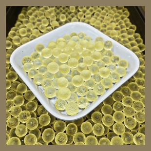 宇宙深处石天然利比亚金黄玻璃陨石原石单珠无孔珠DIY散珠子10mm+