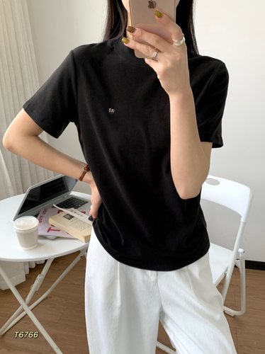 B363秋冬打底半高领短袖T恤女修身洋气打底小衫上衣韩版磨毛T恤衫