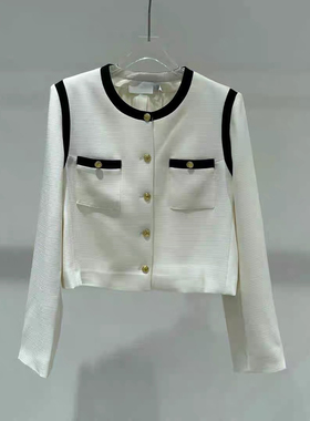 C424 春秋新高级感时尚气质小香风外套上衣衣