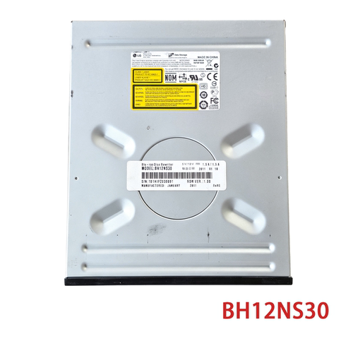 台式机5.25寸内置BH12NS30蓝光刻录机12X高速刻录DVD CD归档盘