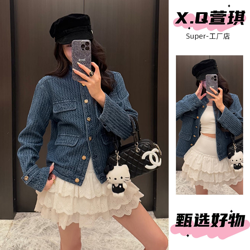 又A又飒宽松小个子美式夹克上衣