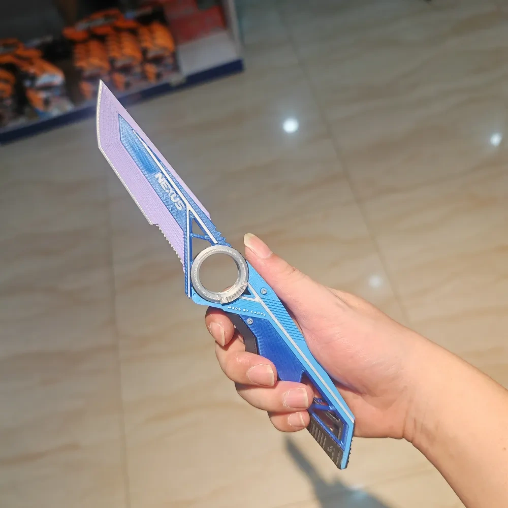 3D打印三角洲行动重塑刀皮可折叠旋转桌面模型玩具收藏款精选装