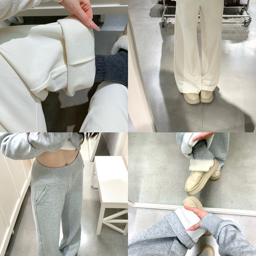 加厚抓毛百搭休闲裤松卫裤