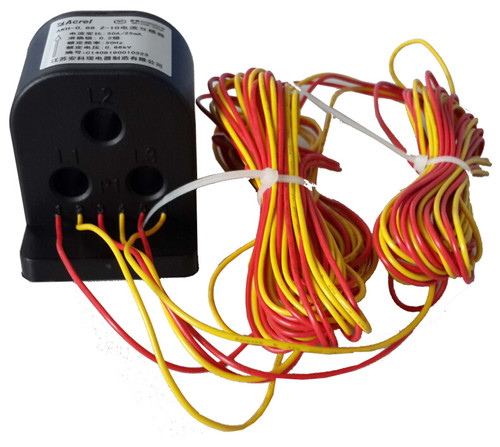 安科瑞AKH-0.66Z-φ10 50A/25mA三相电表AMC96-3E3一体电流互感器