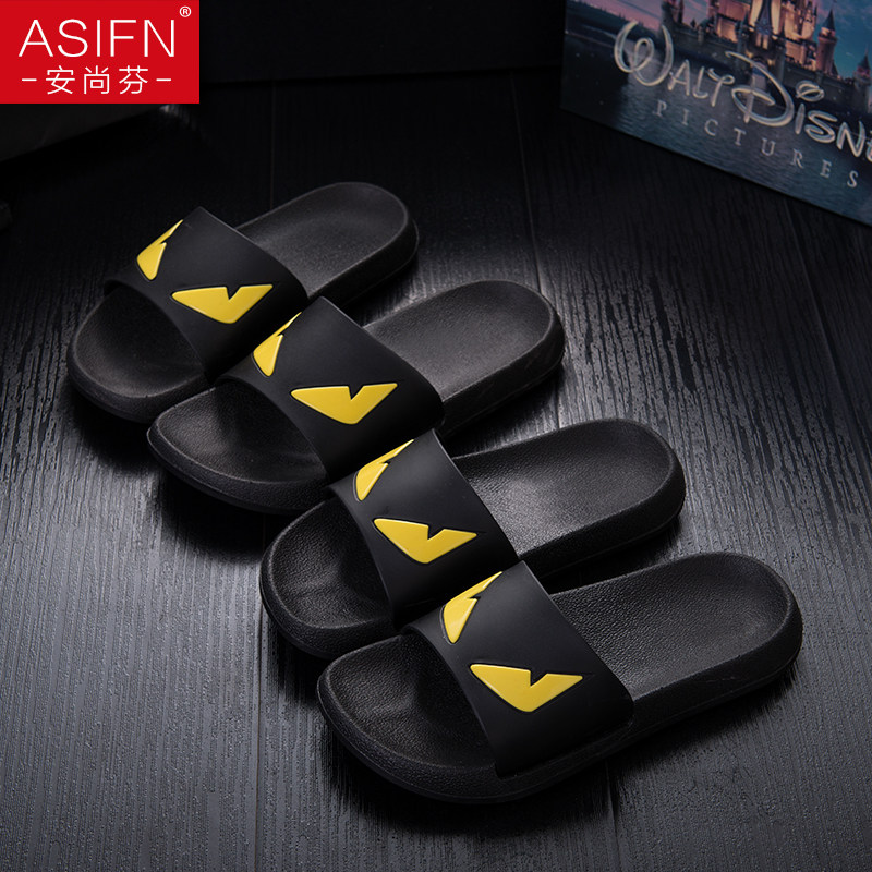 夏季男士休闲拖鞋潮流个性厚底防滑沙滩一字拖浴室居家居凉拖鞋|ruв категории Мужская обувь, тапочки - от Buy2taobao.com для оказания профессиональной услуги покупки агента Taobao