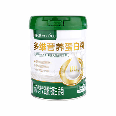Healthwow多维营养蛋白粉大豆分离蛋白粉高钙多维生素多矿物质