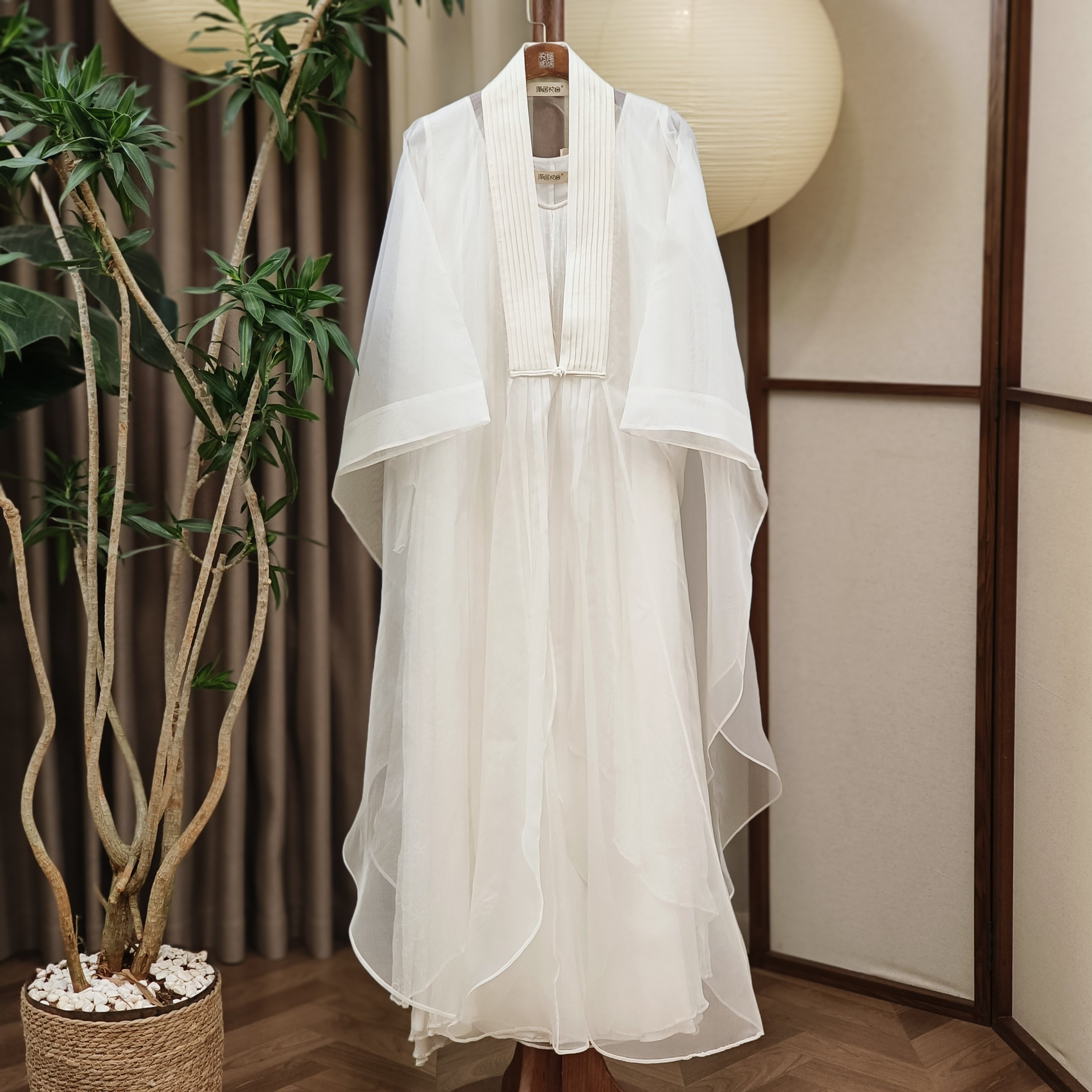 净居衣舍桑蚕丝新中式禅意修禅服连衣裙疗愈外套原创设计师品牌女