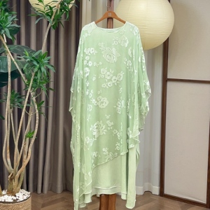 桑蚕丝禅舞服禅意疗愈服连衣裙