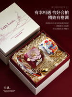 The Heli Tongxin coffee cup is a high-end and exquisite New Year gift, birthday gift cup, and a souvenir with a high level of appearance thumbnail 6
