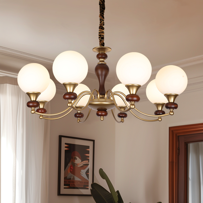 2025新款中古风客厅餐厅灯卧室灯