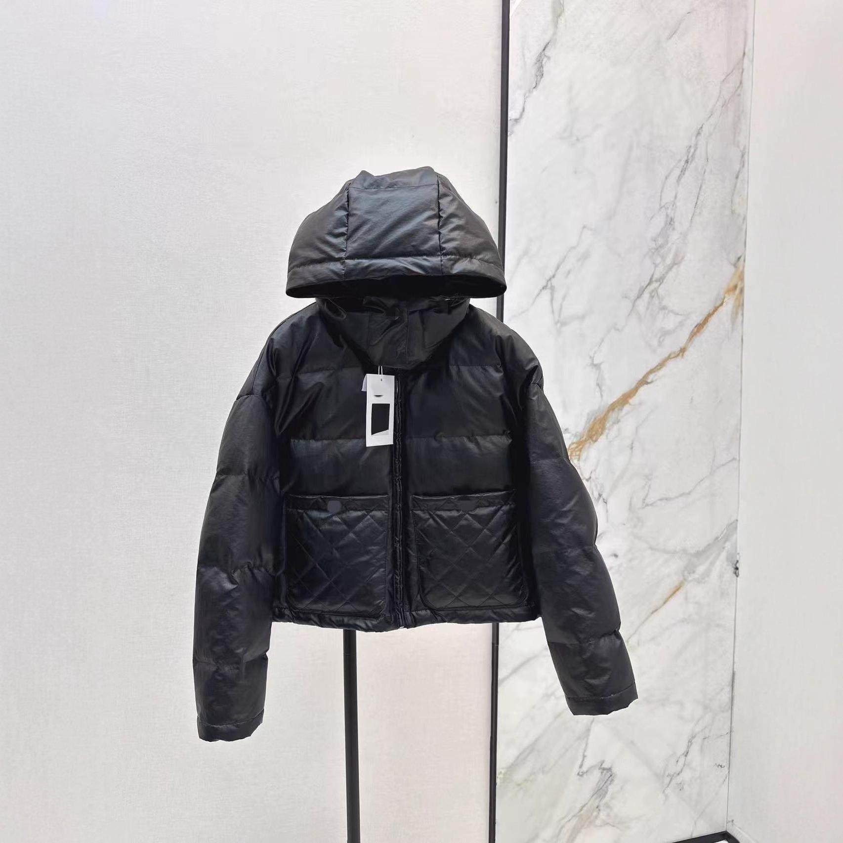 深圳宽松香风外套羽绒服连帽口袋女气质双立领秋冬款2026早春新款,女装/女士精品,羽绒服,淘宝优惠券,粉丝福利购,淘宝优惠卷