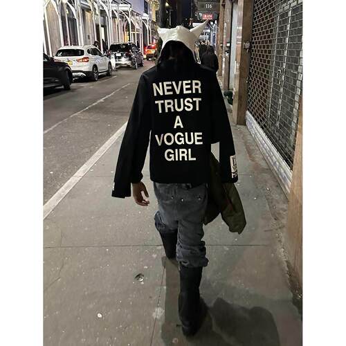 香港正品Hood By Air x Vogue hba 125周年限定长袖os宽松T恤男女