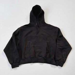 香港正品Anonymous Club黑色宽松帽衫卫衣厚棉裤阔腿裤套装Opium