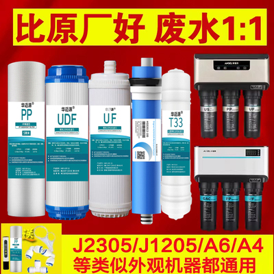 华迈源适配安吉尔净水器滤芯J1205-ROB8/J2305-R0B8/A4/A6/1105