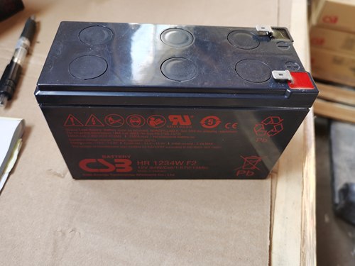 进口CSB蓄电池HR 1234W F2 12V9AH消防主机医疗UPS电源
