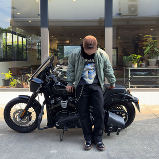 【现货】Darori烫斗重磅牛仔裤男25oz双染黑原牛直筒裤634版型