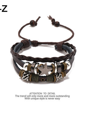 灵魂对撞Soul Collision手链情侣欧美星星编织小众高级设计感嘻哈